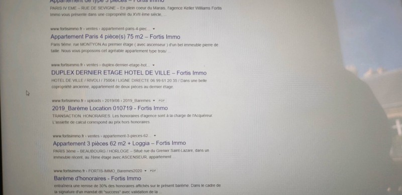 Achat appartement de type T4 au dernier étage avec ascenseur vue sur la Tour Eiffel Paris 8