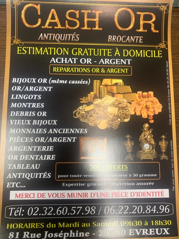 Où se faire racheter de l’or à Evreux dans l’Eure ?