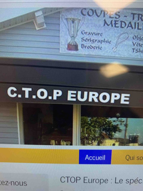 Entreprise qui vend des coupes pour récompense de compétition à Eysines