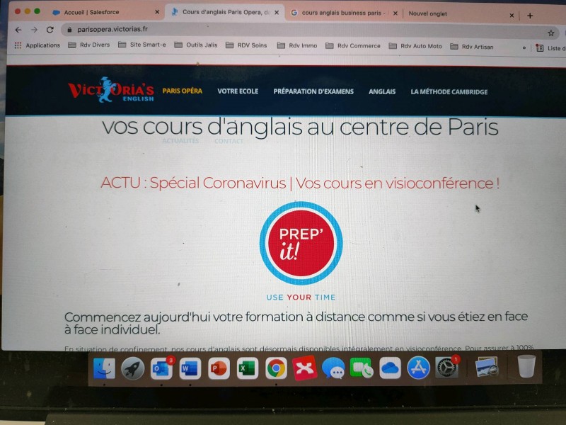 Cours d'anglais business en immersion pour adulte à Paris