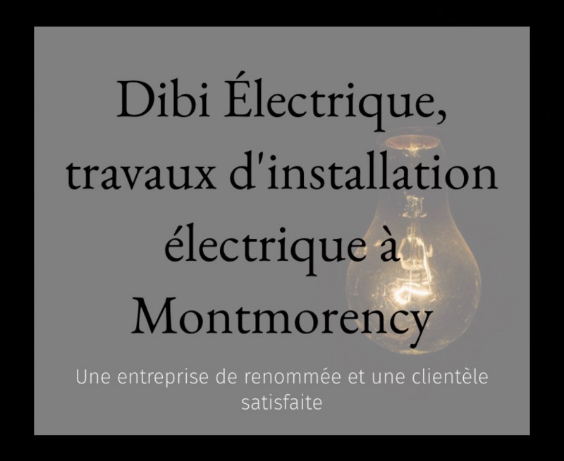 Trouver une entreprise spécialisée dans la remise en conformité des installations électriques à  Montmorency près de Saint Brice Dibi Electrique
