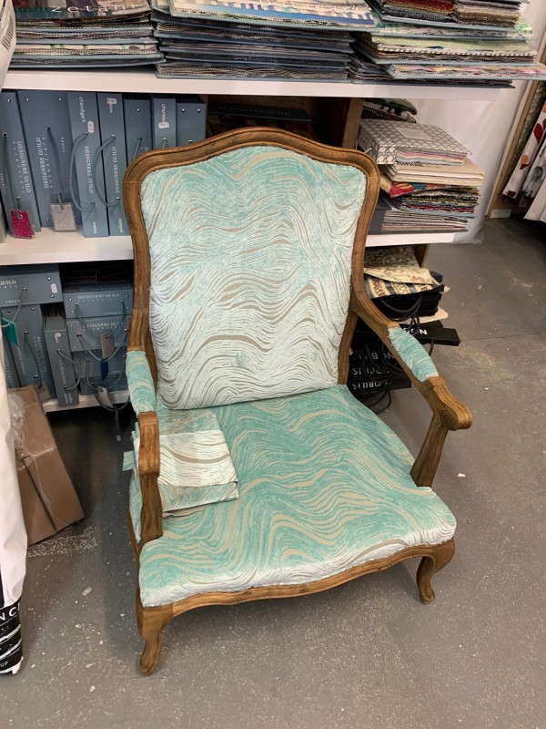 Réfection de fauteuil voltaire à paris 16eme 