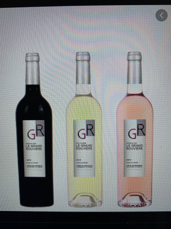  Vente de bouteilles de vin cotes de Provence à AOC À roquefort la Bédoule