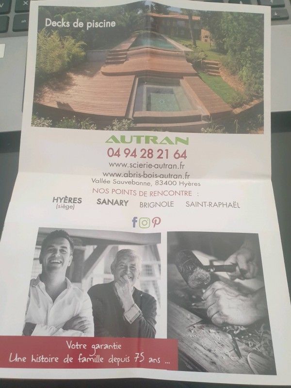 Entreprise réputé pour la création et installation d'une pergola en bois à Hyères dans le Var 83