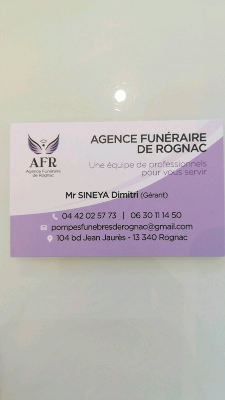 Pompes funèbres pour organisation d'obsèques avec pose de la marbrerie sur La Fare-les-Oliviers