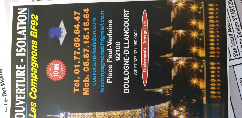 Devis pour la couverture et la zinguerie d'une toiture sur Longpont-sur-Orge