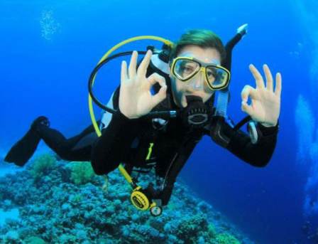  baptême de plongée avec des cours d'initiation dans le Var 