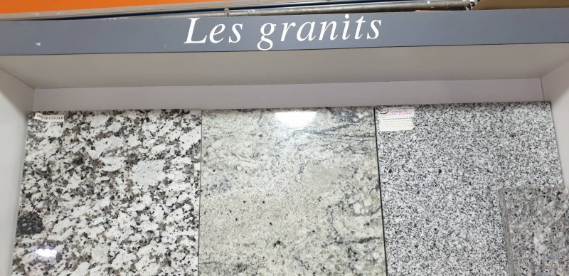 la société plan de travail vous propose un plan de travail de cuisine en granit biseauté sur Paris