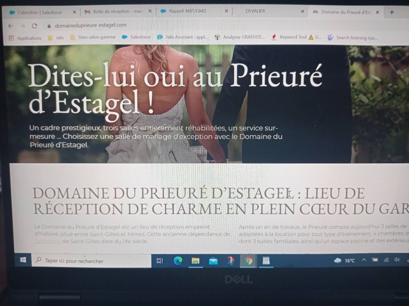 Vous êtes à la recherche d'un lieu de réception pour organiser votre mariage un événement privé un séminaire ou une soirée d'entreprise le domaine du prieuré d'Estagel à l'art de recevoir
