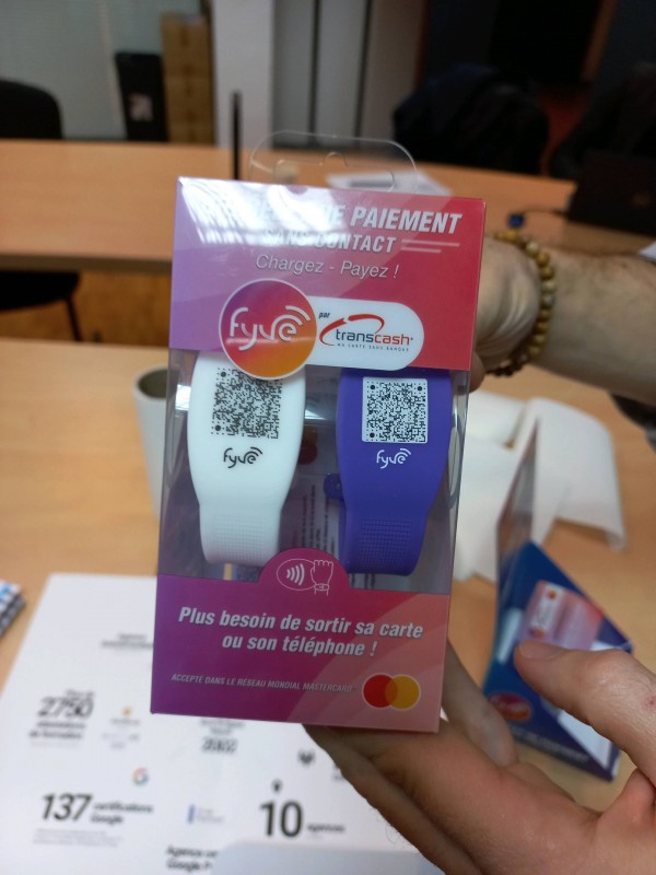Acheter un bracelet de pré paiement sans contact à Marseille 13000
