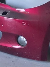 Réparation carrosserie d'un pare-choc avant sur BM à Miramas